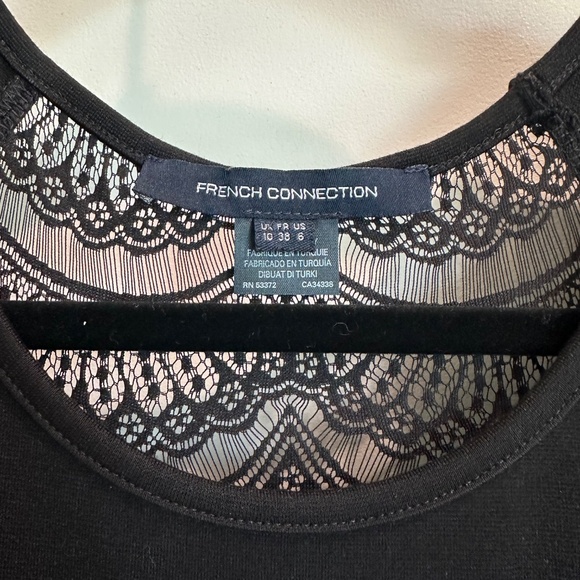 French Connection Midi Dress with Lace Back, size 6 - Picture 2 of 4